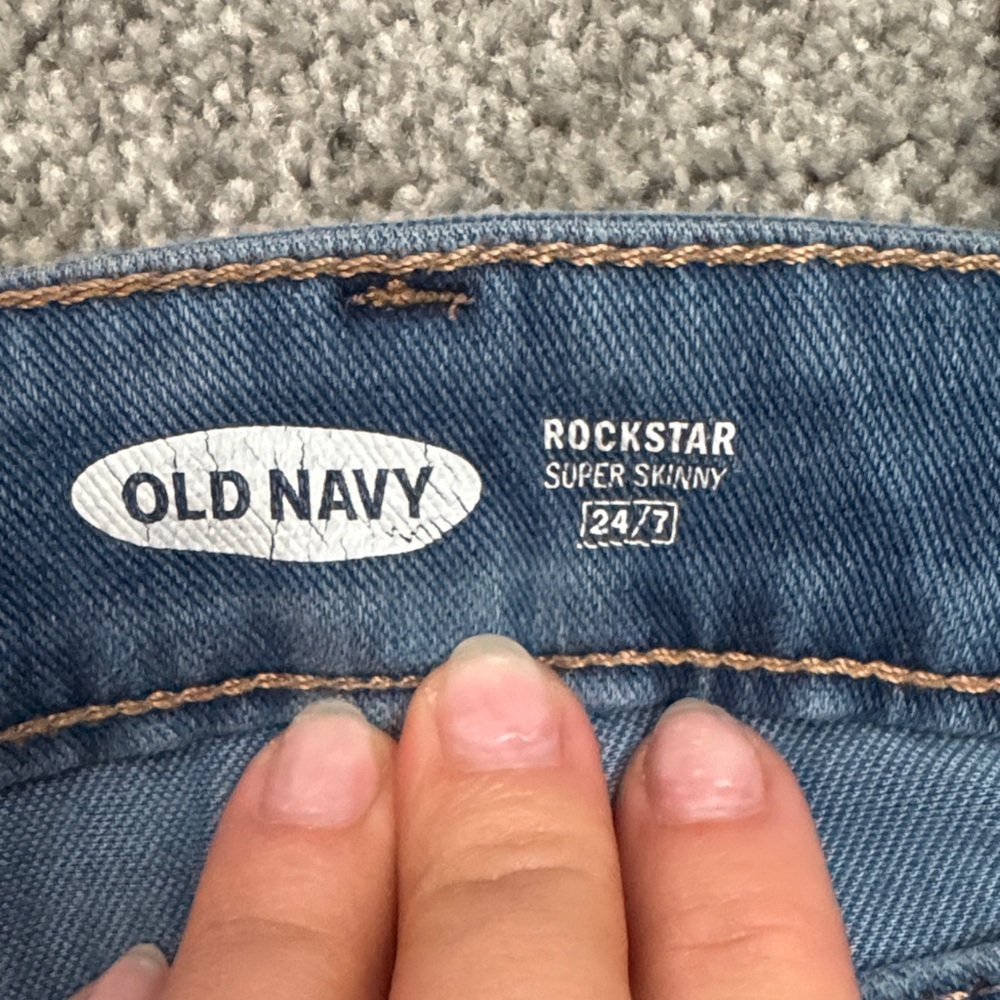 Old Navy Women's Skinny Jeans in Denim Blue SEE PHOTO - Picture 4 of 5